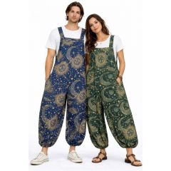 sun and moon dungarees